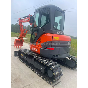 Escavatore Mini Kubota U55 Usato Originale Giapponese al 95% con Pollice Idraulico, Escavatore Compatto Kubota Usato U55 U40 U35 - Product Image 2