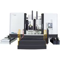 Machine verticale et universelle à double tête de roue série MGK28100 CNC