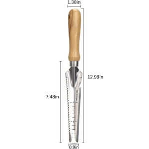 Garden Weeding Trowel <strong>Tool</strong> Hand Weeder Puller Weeding &amp; <strong>Digging</strong> Knife With <strong>Cutting</strong> Notch - New Multi Use Garden Hand <strong>Tool</strong> - Product Image 6