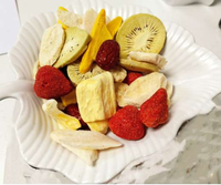 Premium Aziatische Gefreeze-droogde Gemengde Fruit Snacks, Gezonde Import Snacks met Zoete Smaak, Verpakt in een Zakje