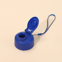 Bouteilles en plastique pliables portables, bouteille d'eau de sport de plein air pour un usage quotidien, publicité portable en gros