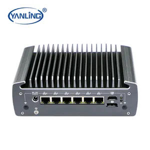 Routeur pare-feu pc industriel avec port 4-6 GigE et prix du pare-feu matériel processeur Intel I7 10810U