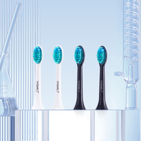 Brosse à dents électrique OEM à lumière bleue Nano Tpu Cover Têtes de brosse à dents soniques