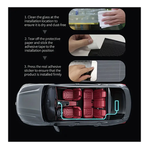 Màn hình <span class=keywords><strong>LED</strong></span> kính chắn gió ô tô 16*32 64*20 96*20 tự chế, đèn báo hiệu, mắt quỷ, điều khiển từ xa bằng ứng dụng, mắt động cho ô tô, xe tải - Product Image 2