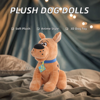 Jouets pour chiens en peluche douce de qualité supérieure pour le commerce extérieur, design animé de dessin animé, 8 pouces, 5 pouces, cadeau pour enfants