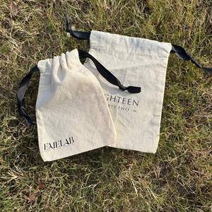 Promotional Custom Logo Printed Eco-friendly Organic Cotton Drawstring <b>Bag</b> for Gift Craft Candle Soap Pouches Other Shopping - Product Image 3