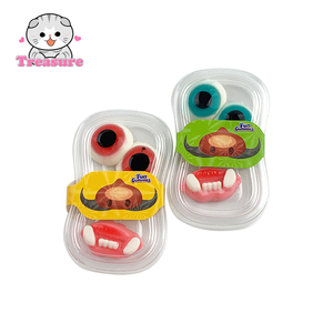 เยลลี่ฮาลาลรูปทรงมินิเอ็นกกี้มอนสเตอร์ฟันมนุษย์ รสผลไม้ - Product Image 2
