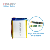 Mylion isi ulang baterai polimer Li-ion 605063 3.7V 3000mAh untuk Bluetooth Earphone kamera jam mesin POS