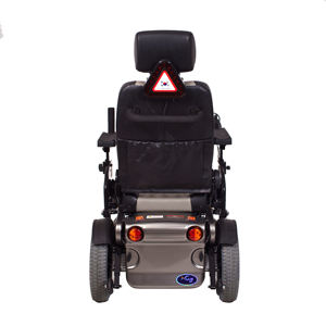 Silla de ruedas eléctrica con motor de cepillo con baterías de plomo-ácido para personas mayores discapacitadas - Product Image 5