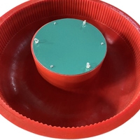 3KW 250L Vibrationspoliermaschine für Hardware-Komponenten Schleifen und Gleichmäßige Oberflächenbearbeitung