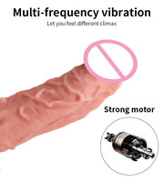 7 pouces silicone réaliste énorme vibration gode avec ceinture pantalon portable pénis sangle sur porter gode jouets sexuels pour adulte