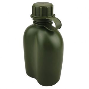 Muestra gratuita: Cantimplora táctica para senderismo al aire libre con funda de transporte, cinturón y botella de agua (3 piezas con asa) - Product Image 3