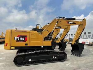 Modelo popular Excavadora sobre orugas SY215C con buenas condiciones 21Ton Nueva excavadora SY215C - Product Image 3