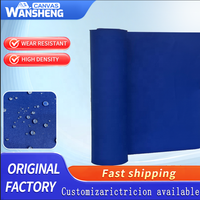 Bâche en toile de polyester bleue épaissie, durable, coupe-vent, anti-âge et imperméable pour tente extérieure et couverture de yourte