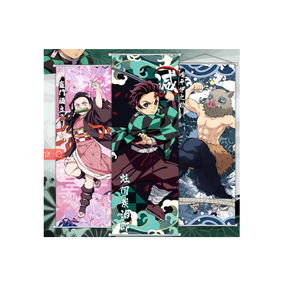 13 Designs Tanjirou Scrolling Poster Display Cosplay Anime Character <span class=keywords><strong>Nezuko</strong></span> Zenitsu Anime Scroll Posters Photos for Home - Product Image 1