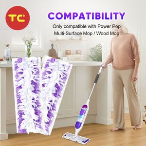 Premium monouso Multi-superficie Powermop <span class=keywords><strong>ricariche</strong></span> per <span class=keywords><strong>swiffer</strong></span> Power Mop pastiglie per la pulizia del pavimento accessori - Product Image 5