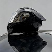 Helm Sepeda Motor Helm Modular Flip Up Visor Ganda Bersertifikat Ukuran Besar Helm Motor untuk Pria Wanita Berkendara di Jalan Raya