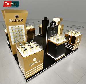 Meubles de magasin de cosmétiques étagères cosmétiques présentoirs vitrine de parfum kiosque de parfum stands kiosque de parfum de luxe pour centre commercial - Product Image 1