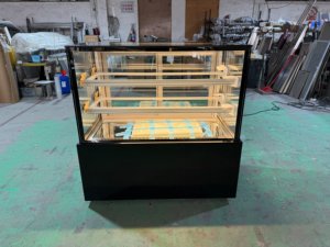 Réfrigérateur de présentation de pâtisserie rond de comptoir pour boulangerie, hôtel, mini table ronde, 2025 - Product Image 6