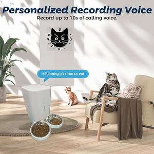 Wifi Pet <span class=keywords><strong>Food</strong></span> Storage Bin Logotipo Personalizado & Tamanho Portab Alimentador Portátil Do Cão com Recipiente De Armazenamento De Alimentos Pet Fountain Big Nordic - Product Image 4