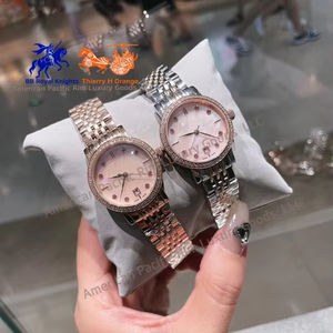 Montre Classique à Quartz pour Femme Longnes, Bracelet en Acier Diamanté, Style Business de Luxe, Mouvement Ronda, Vente Chaude, Direct Fabricant - Product Image 5