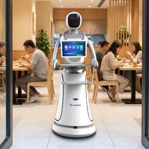 Robot Autónomo Avanzado Amy Delivery con Interacción IA e Introducción de Platos para Departamentos de Catering en Resorts - Product Image 1