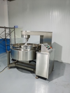 Chất lượng cao điện từ nấu ăn hành tinh Chảo Remo nấu ăn tự động nồi với khuấy cho rau - Product Image 6