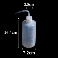 Échantillon Gratuit – Bouteille Compressible en Plastique 150/250/500ml, Bouteille de Lavage Sécurisée, Flacon de Distribution Pratique avec Étiquettes Graduées, Outils d'Arrosage