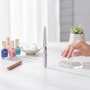 Professional South Korea K Beauty Manicure Pedicure <b>Nail</b> Supply Tool Durable Stainless Steel <b>File</b> Care Buffer Shaping - Product Image 3