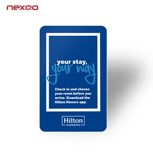 NFC Pintar Kartu Plastik PVC Polos Putih Dapat Dicetak untuk Printer UV Kartu ID Bisnis