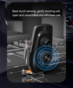 Cargador de coche inalámbrico de 66W con función <span class=keywords><strong>Q</strong></span>, cargador de teléfono móvil, cargador inalámbrico de coche inteligente, soportes de teléfono móvil para <span class=keywords><strong>iPhone</strong></span> - Product Image 4