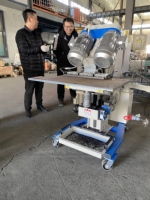 Machine à chanfreiner les bords supérieurs et inférieurs des plaques en acier ITZ avec alimentation automatique