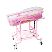 Lit d'hôpital pour bébé, lit de maternité, lit pour nouveau-né, lit d'hôpital en métal pour bébé