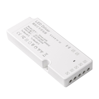 Alimentation LED Ultra-mince sans fil, interrupteur à multiports, 12v, 24w, AC, DC, pour meuble