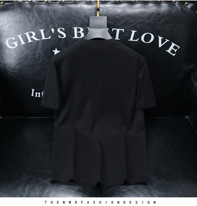 Camiseta de Algodón de Manga Corta, Pantalones Cortos de Verano, Ropa para Hombre, Camiseta para Hombre - Product Image 6