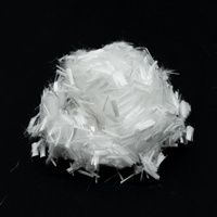 Excellent Quality Bundle Monofilament Anti-cracking PP Staple Concrete Fiber for Engineering Material