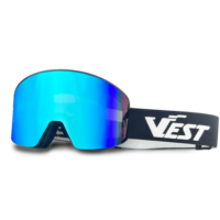 Masque de ski personnalisé avec lentilles interchangeables magnétiques, anti-buée, protection UV 100%, compatible avec lunettes de vue, pour snowboard et ski