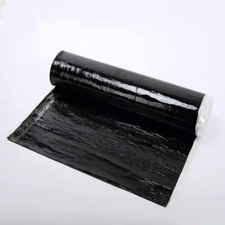 Membrane imperméable Offre Spéciale de feuille de bitume modifiée par SBS auto-adhésive avec le film de papier d'aluminium