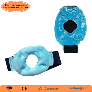 Rodillera de <span class=keywords><strong>Gel</strong></span> Frío con Bolsa de Hielo, Vendaje Enfriador, Compresa Fría y Caliente Reutilizable con Perlas de Hielo, Paquete de Terapia Dirigida para Alivio de Rodilla - Product Image 5