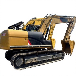 Excavadora de cadenas usada 2023 con motor diésel, excavadora hidráulica sobre orugas para movimiento de tierras en construcción - Product Image 1