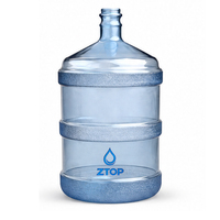 Produits tendances du moment, bouteille d'eau en polycarbonate recyclable et réutilisable, épaissie, nouveau matériau, 5 gallons (18 L)