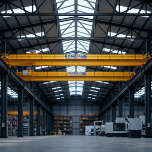 Grue à double poutre de 15 tonnes pour la manutention de matériaux industriels, le levage en entrepôt et les opérations en usine - Product Image 1
