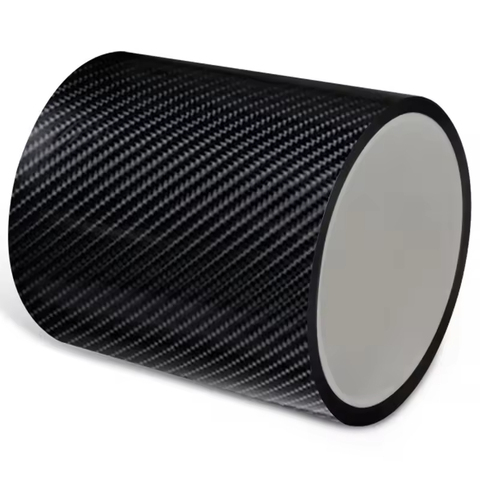Customizable Waterproof Acrylic Single Pressure Sensitive Tape Car Scratch Resistant Door Protector Cover Strip Carbon Fiber