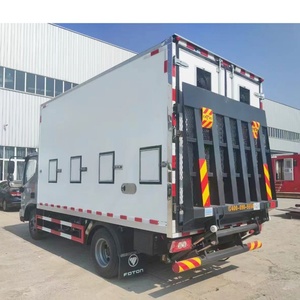 Camión de transporte de pollitos de 4x2 de la marca China Factory Foton, camión ligero para el transporte de pollitos con control inteligente de temperatura. - Product Image 6