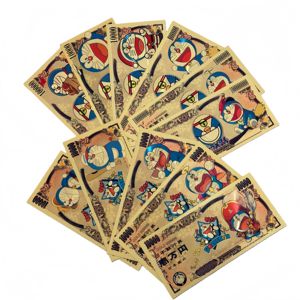 2026年新款11种热销哆啦A梦纸币动漫金24K镀金收藏品 - Product Image 1