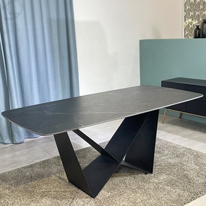 Restaurante de lujo clásico <span class=keywords><strong>Muebles</strong></span> para el hogar Cocina Cena Restaurante juego de mesa con mesas de comedor y sillas - Product Image 3