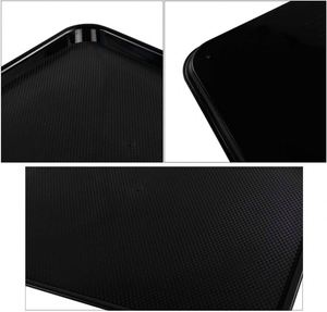 Bandeja de Servir de Melamina Blanca o Negra, Moderna, Resistente y Saludable, Rectangular, en Varios Tamaños, al por Mayor - Product Image 4
