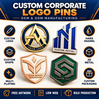 Badges personnalisés en émail dur avec logo d'entreprise, or, argent, or rose, nickel noir, badges de marque pour employés, fabricant OEM ODM