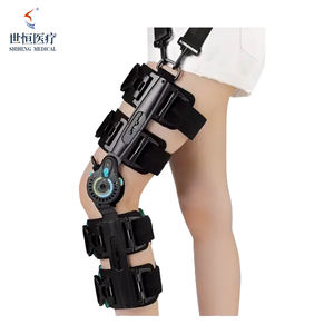 Fabricant de genouillère orthopédique à charnière réglable stabilisateur fracture arthrite genou lésion articulaire soutien des jambes orthèse de fixation - Product Image 1