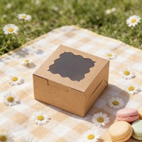 Precios al por Mayor para Cajas con Logotipo Personalizado y Ventanas en un Estilo Lujoso, Aptas para Empaque de Regalos